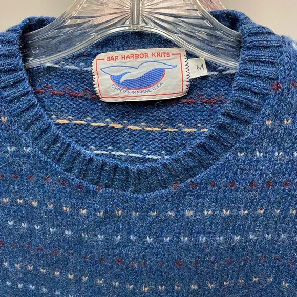 BAR HARBOR KNITS Sweater Jumper Size M - Picture 1 of 3